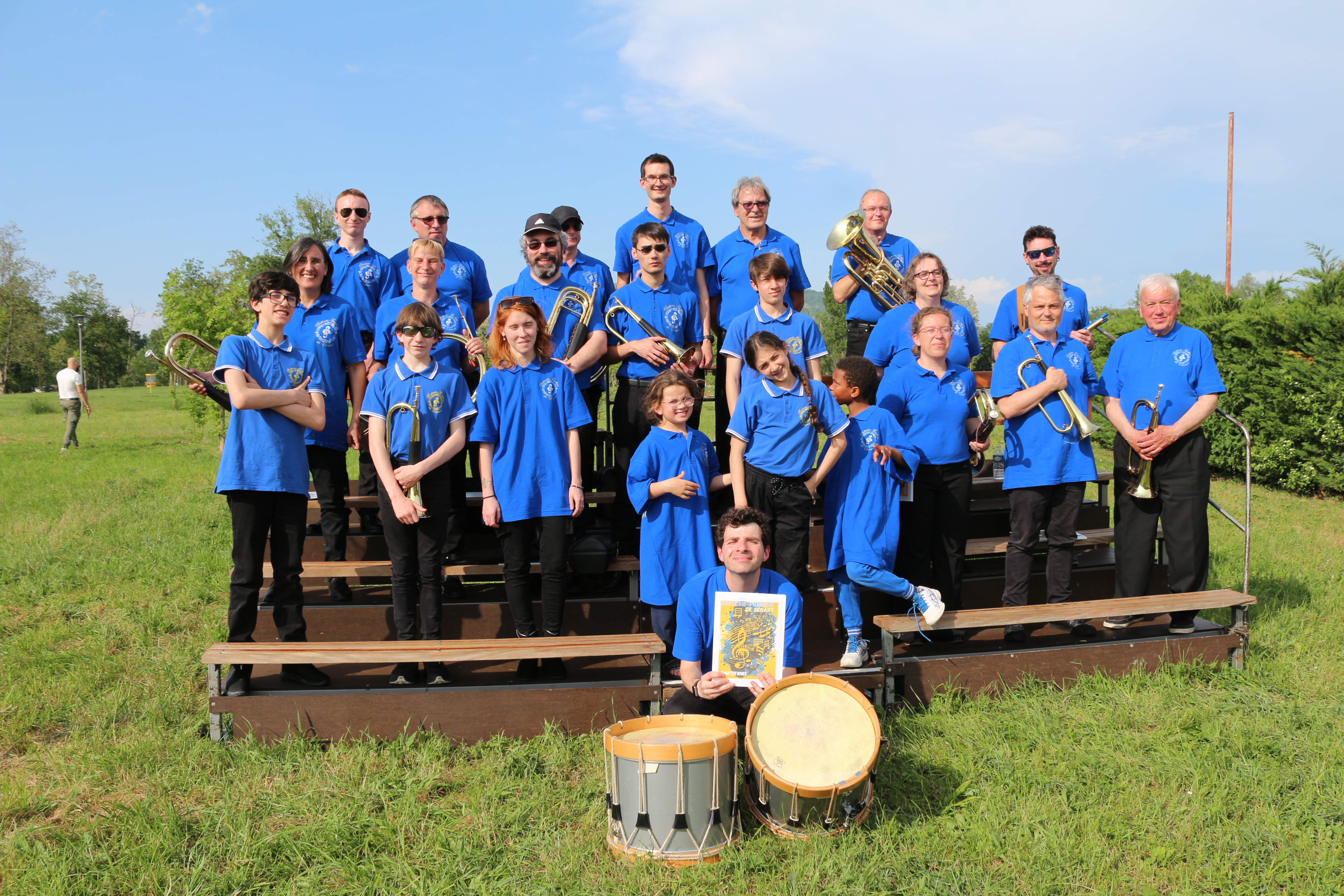 orchestre complet lors de l'europafanfare